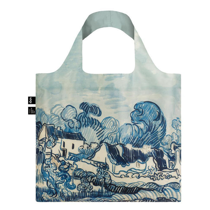LOQI Tote Bag - Old Vineyard & Landscape by Vincent Van Gogh