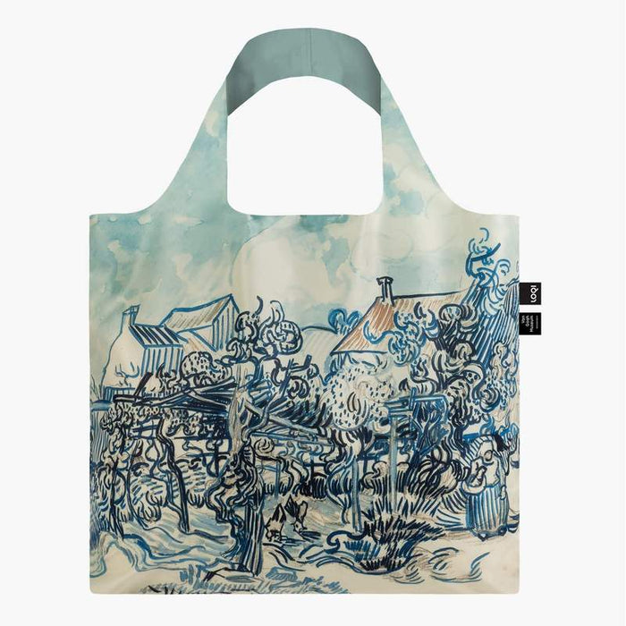 LOQI Tote Bag - Old Vineyard & Landscape by Vincent Van Gogh