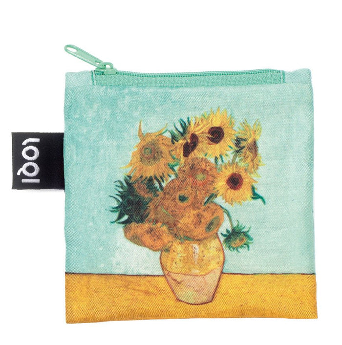 LOQI Tote Bag - Vase with Sunflowers by Vincent Van Gogh