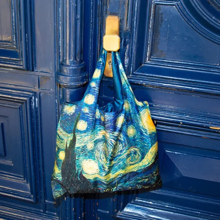 LOQI Tote Bag Museum Collection - Starry Night by Vincent Van Gogh