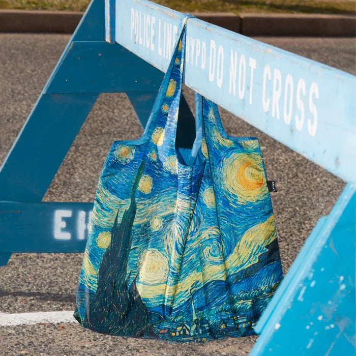 LOQI Tote Bag Museum Collection - Starry Night by Vincent Van Gogh