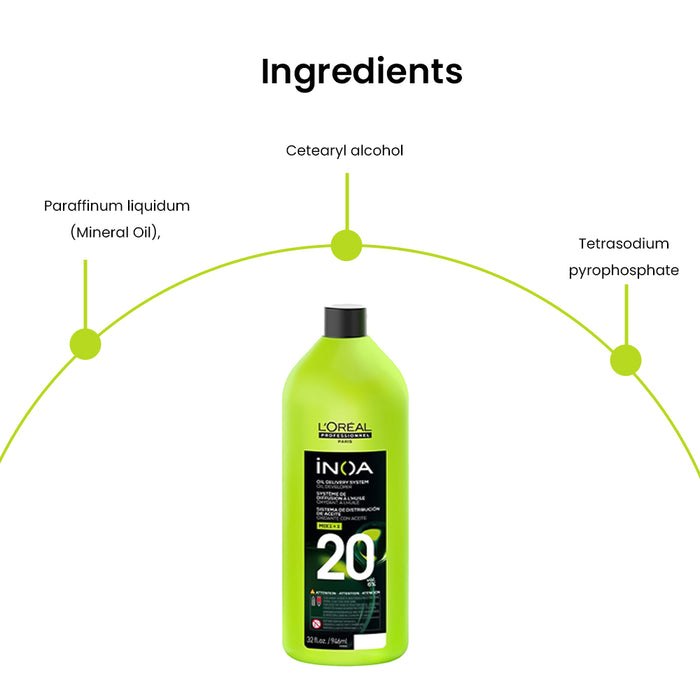 Loreal inoa Oxydant Developer 6% 20Vol Ammonia Free 1000Ml
