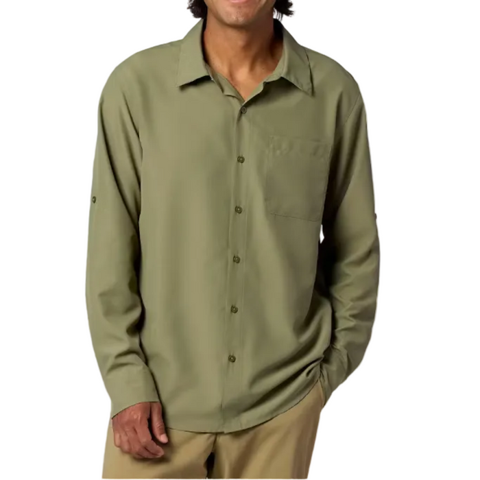 Men's AirExchange UPF 40 Long-Sleeve Collared Shirt