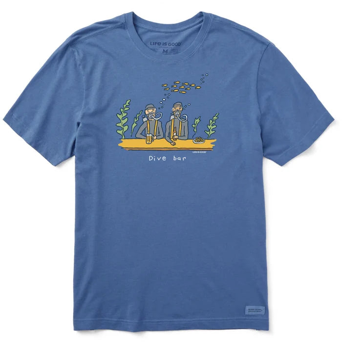 Men's Dive Bar Short Sleeve Cotton Tee Shirt