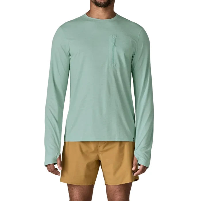 Men's Long-Sleeved Capilene Breathable Cool Sun Shirt