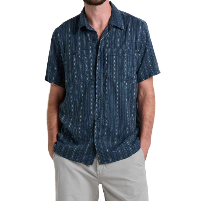 Men's Taj Hemp Short Sleeve Buttondown Shirt