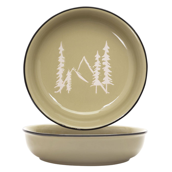 Speckle and Spot by Ore’ Originals - Pet Bowl | Mountain Adventure - Dog.Dog.Cat.