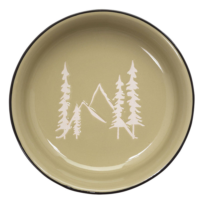 Speckle and Spot by Ore’ Originals - Pet Bowl | Mountain Adventure - Dog.Dog.Cat.