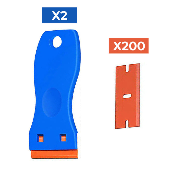 2 Pcs*Shovels + 200 Pcs*Blades