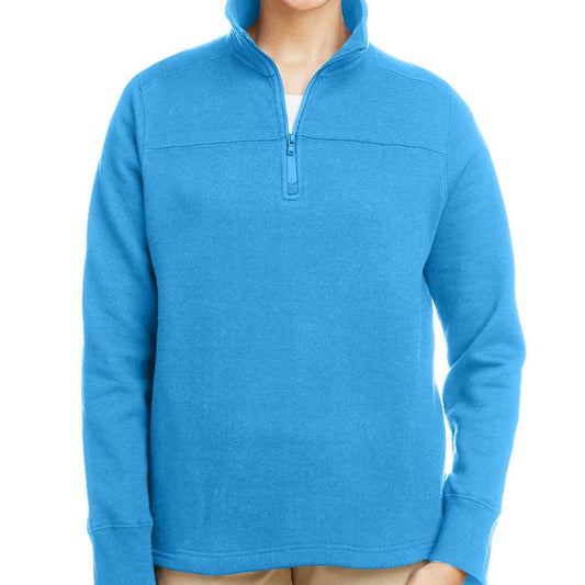Nautica Women's Anchor Quarter-Zip Pullover