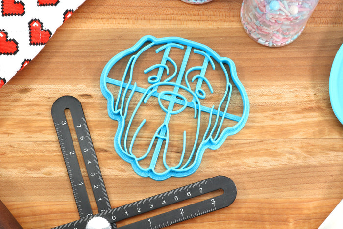 Neapolitan Mastiff Cookie Cutters - Mastiff Face, Mastiff Hat, Mastiff Outline, Mastiff Stack, Mastiff Sitting - Mastiff Gift Idea