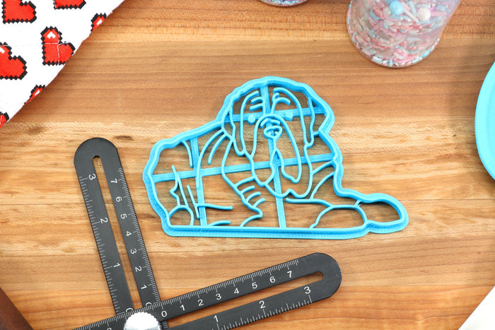 Neapolitan Mastiff Cookie Cutters - Mastiff Face, Mastiff Hat, Mastiff Outline, Mastiff Stack, Mastiff Sitting - Mastiff Gift Idea