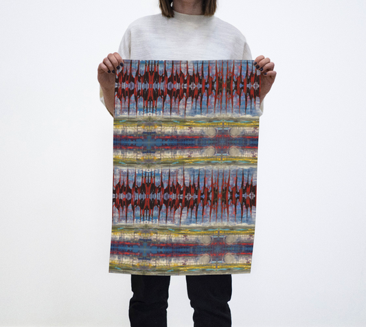 "Northern Reflections" Tea Towel