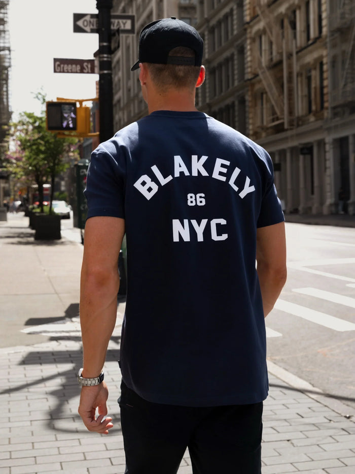 NYC Relaxed T-Shirt - True Navy