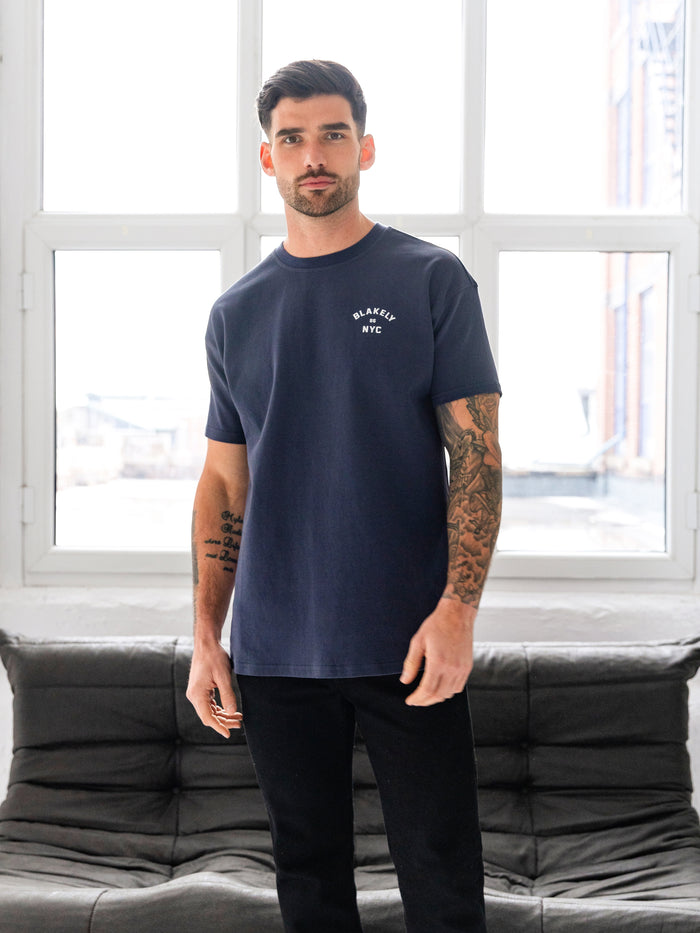 NYC Relaxed T-Shirt - True Navy