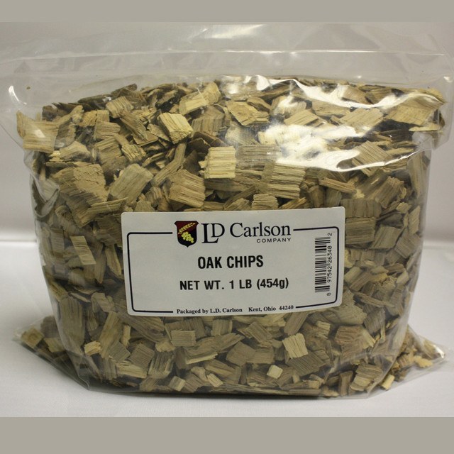 Oak - Oak Chips, Light Toast, 1 Lb (US)