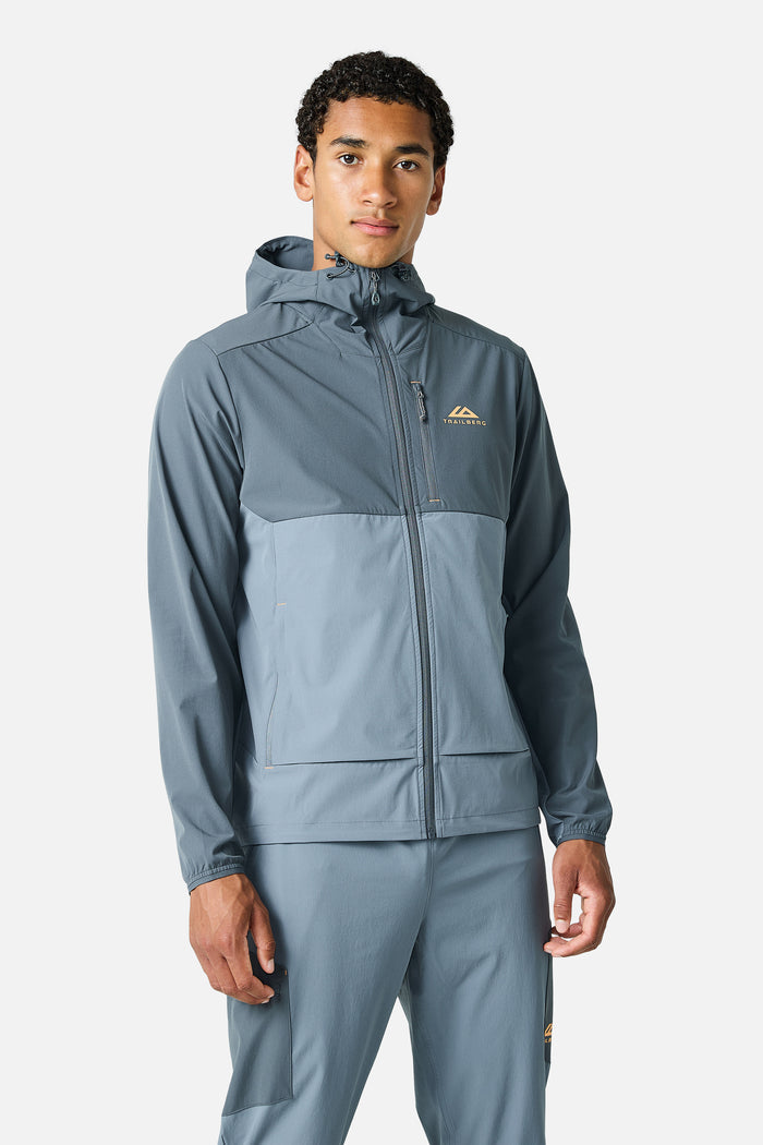 Oberland Cargo Tracksuit - Ash Grey/Graphite Grey/Melon Sorbet