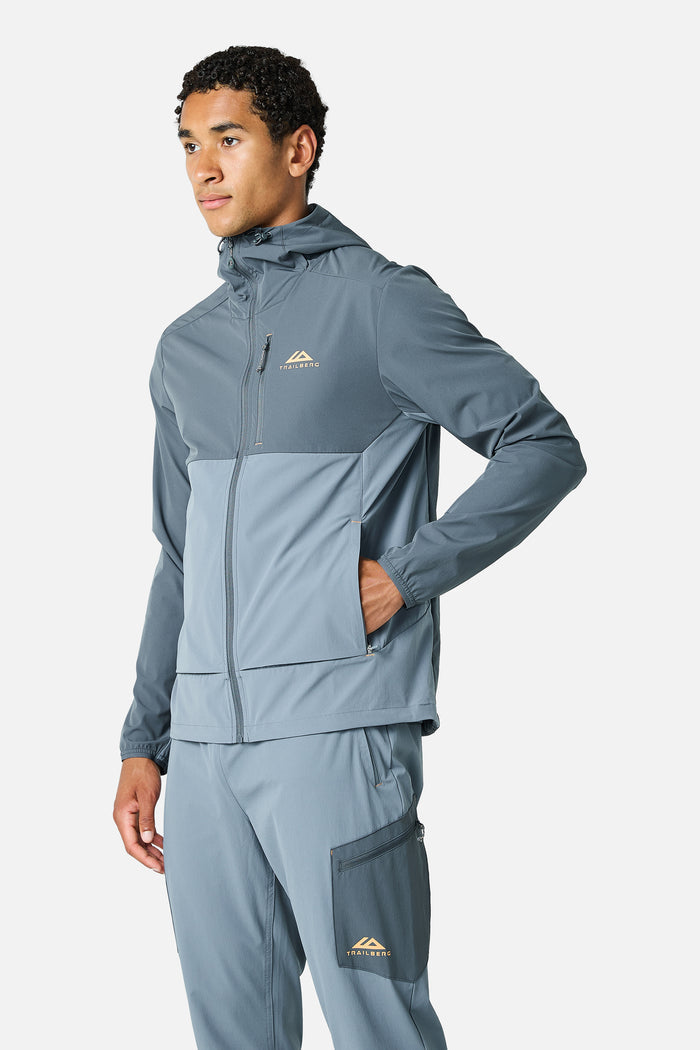 Oberland Cargo Tracksuit - Ash Grey/Graphite Grey/Melon Sorbet