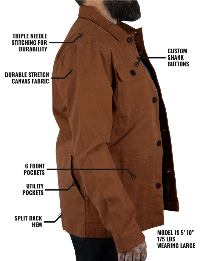 Off The Grid Surplus Heston Chore Coat