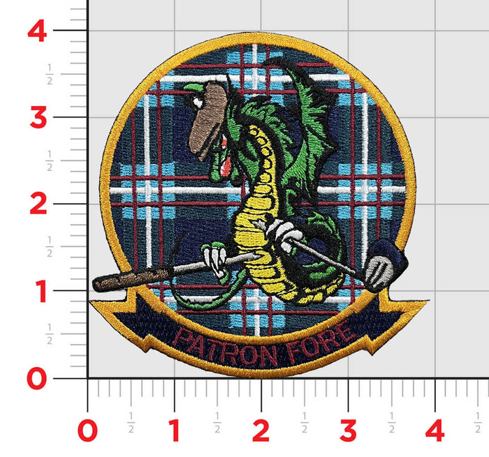 Official VP-4 Skinny Dragons Sottish Det Patches