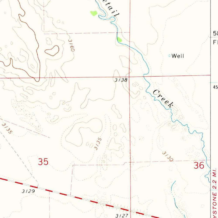 Old Map of Ogallala, Nebraska by USGS, 1971 – Lake McConaughy & North Platte River