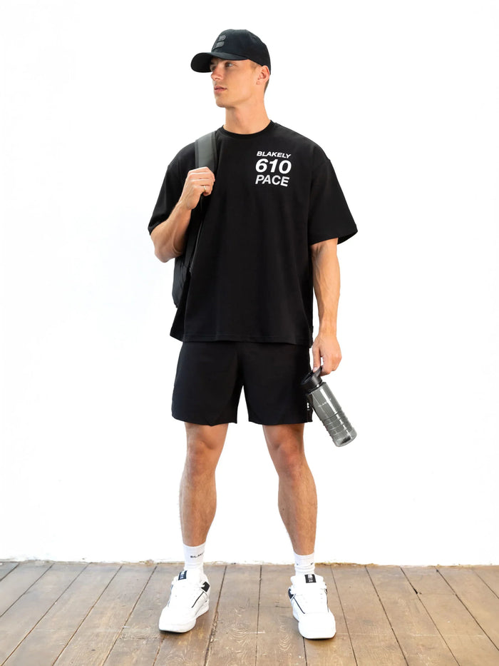 Pacer 610 Unfitted T-Shirt - Black
