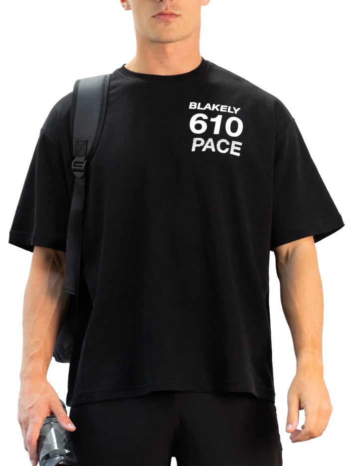 Pacer 610 Unfitted T-Shirt - Black
