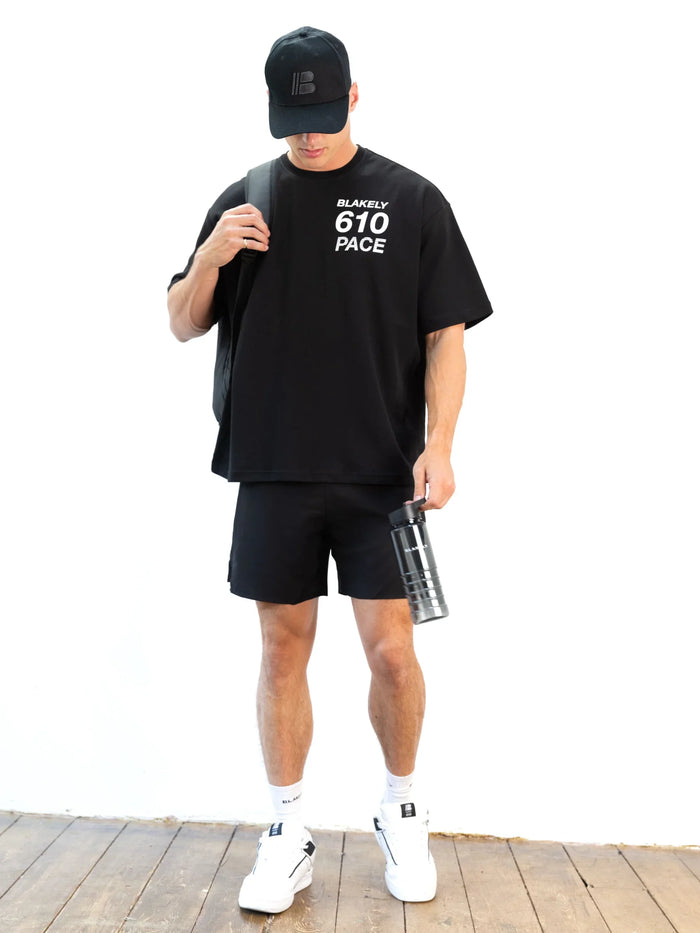 Pacer 610 Unfitted T-Shirt - Black