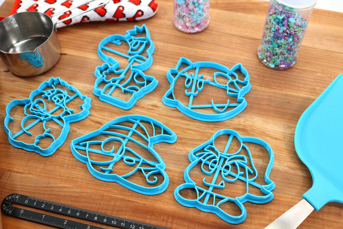 Paper Mario TTYD Friends Cookie Cutters- Goombella, Lady Bow, Madame Flurrie, Vivian TTYD, Yoshi Kid -  /  Nintendo Gift
