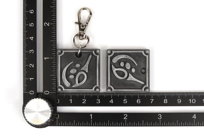 Pictomancer FFXIV Job Charm - PIC Metal Resin, Final Fantasy 14 FF14 Soul Crystal Keychain / Necklace | 1 KY1