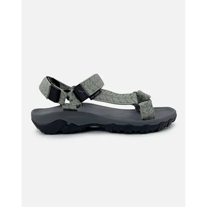 סנדלי טיולים לגברים Pine של Outdoor Revolution עם רצועות פוליאסטר וסוליית גומי שחורה