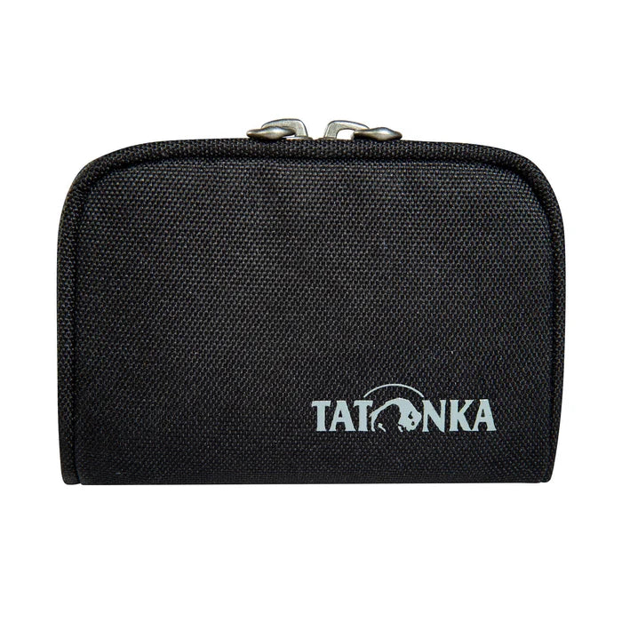 מבט פנימי על ארנק Tatonka Plain RFID פתוח לרווחה עם תאי כרטיסים