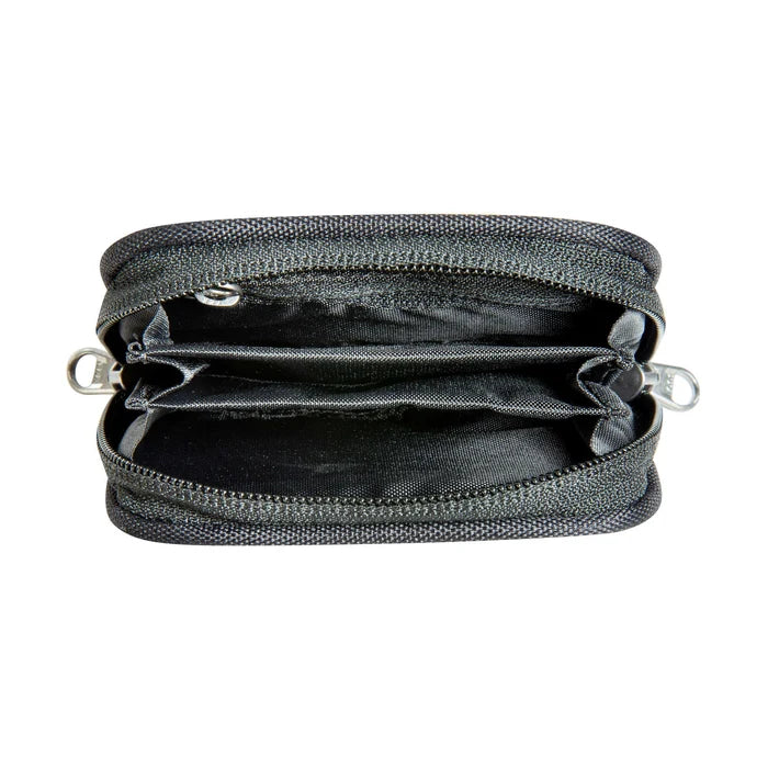 מבט על גב הארנק השחור Tatonka Plain RFID 2903