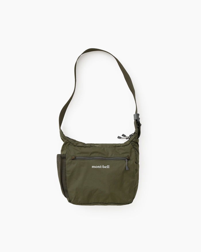 Pocketable Light Shoulder Bag S Khaki Green