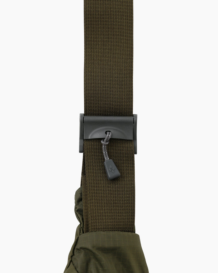 Pocketable Light Shoulder Bag S Khaki Green