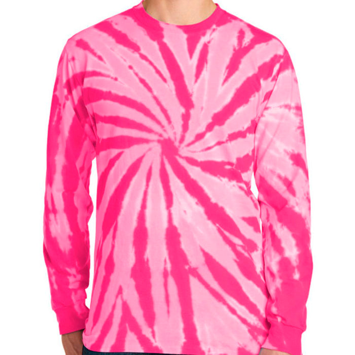 Port & Company Tie-Dye Long Sleeve Tee