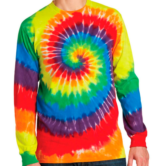 Port & Company Tie-Dye Long Sleeve Tee