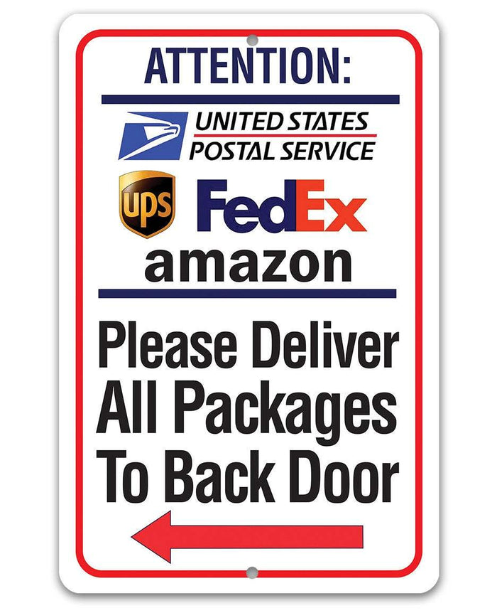 Postal Sign - Metal Sign | Lone Star Art.