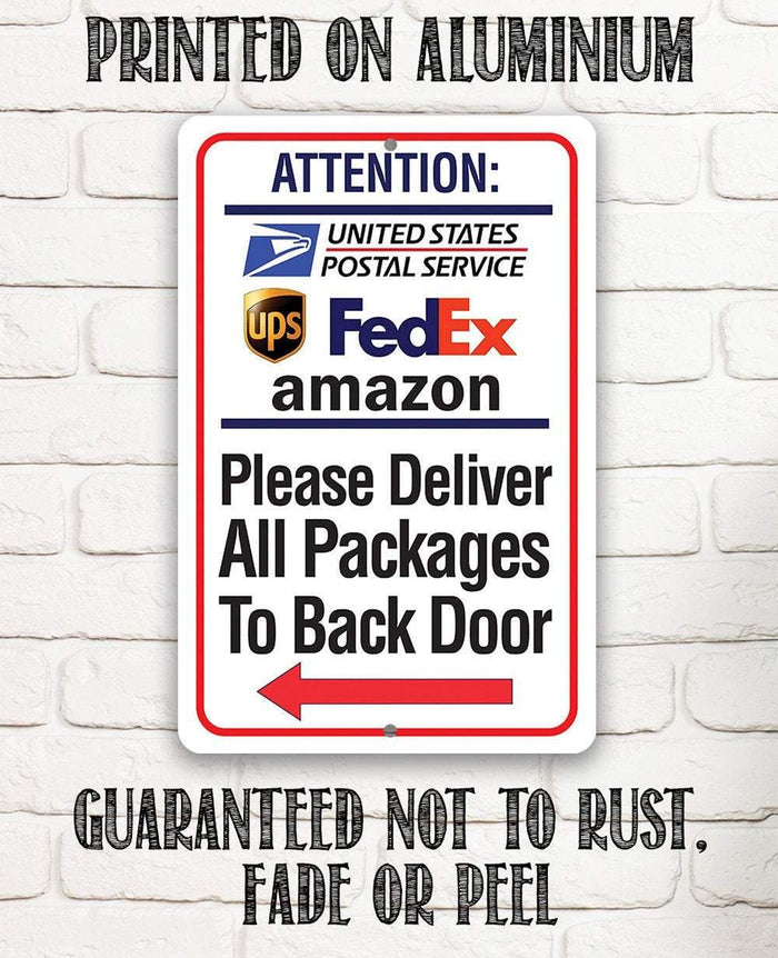 Postal Sign - Metal Sign | Lone Star Art.