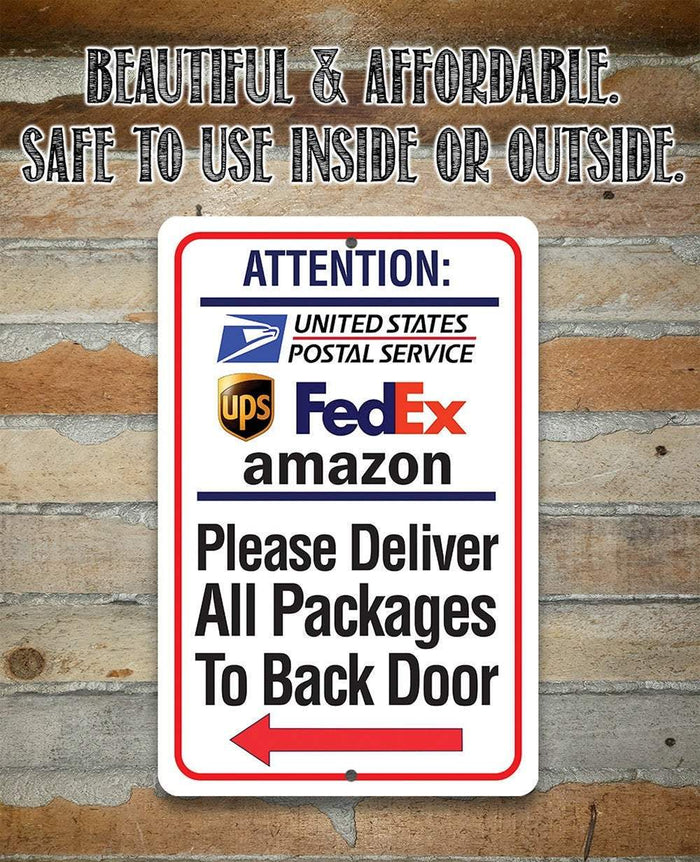 Postal Sign - Metal Sign | Lone Star Art.