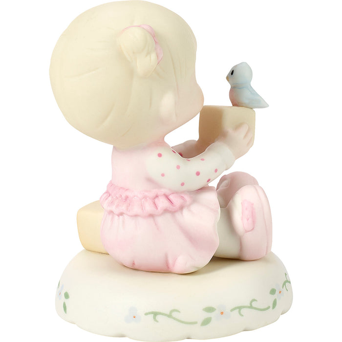 Precious Moments - Growing in Grace Age 2 Baby Girl Porcelain Figurine 142011