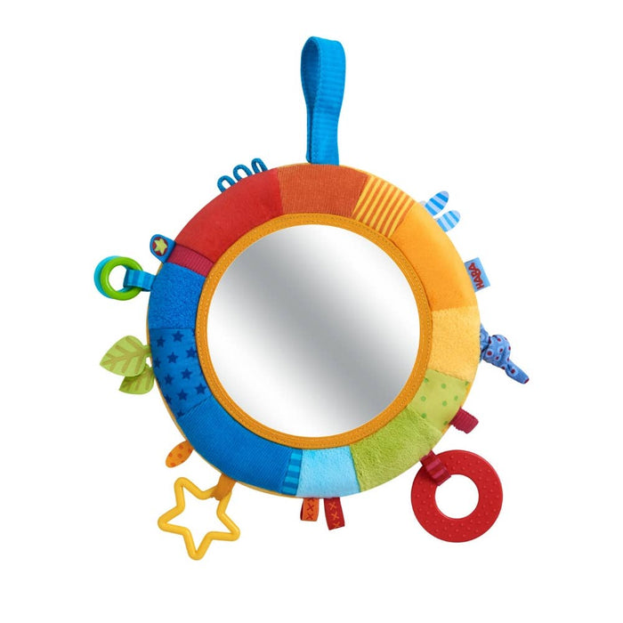 Rainbow Baby Discovery Mirror - Wee Bee Baby Boutique