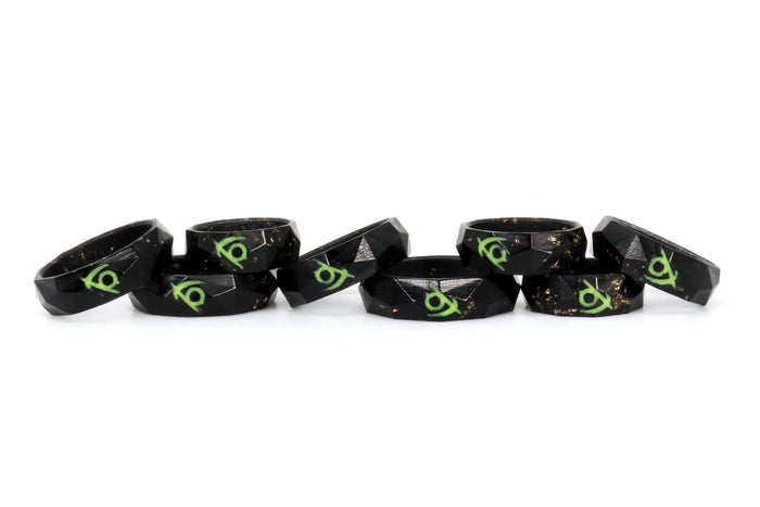 Reaper FFXIV Ring Glow in the Dark Soul Crystal/RPR Job Stone Final Fantasy XIV FF14