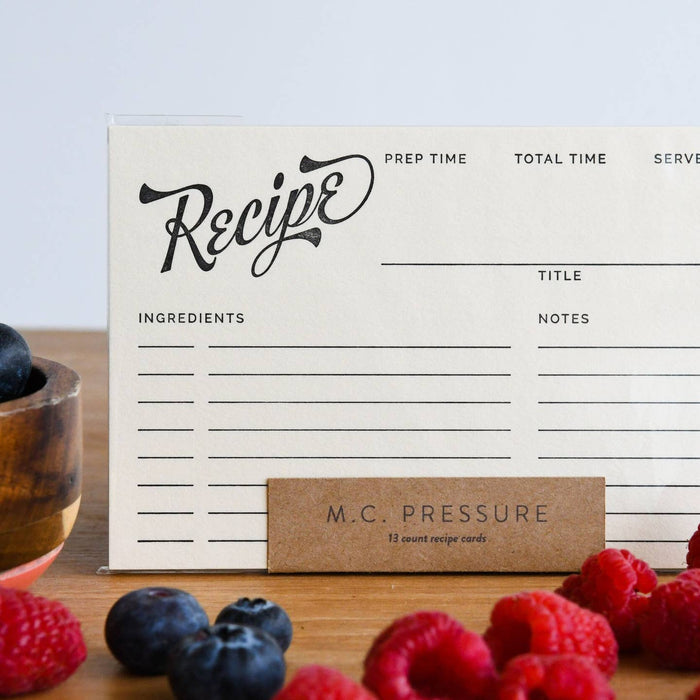 Recipe Card