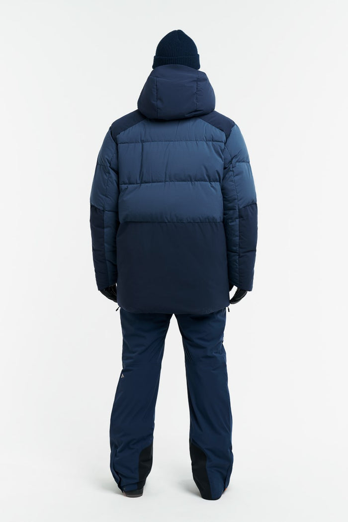 Redford Insulated Down Ski Jacket-Deep blue