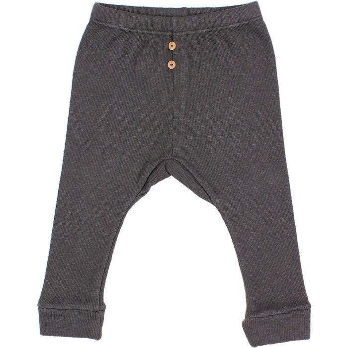 Rib Baby Leggings Antracite