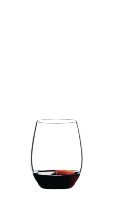 Riedel "O" Wine Tumbler (Cabernet/Merlot) SET OF TWO STEMLESS GLASSES