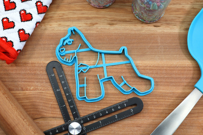 Schnauzer Cookie Cutters - Schnauzer Stack, Schnauzer Outline, Schnauzer Face  - Gift for Schnauzer Owner