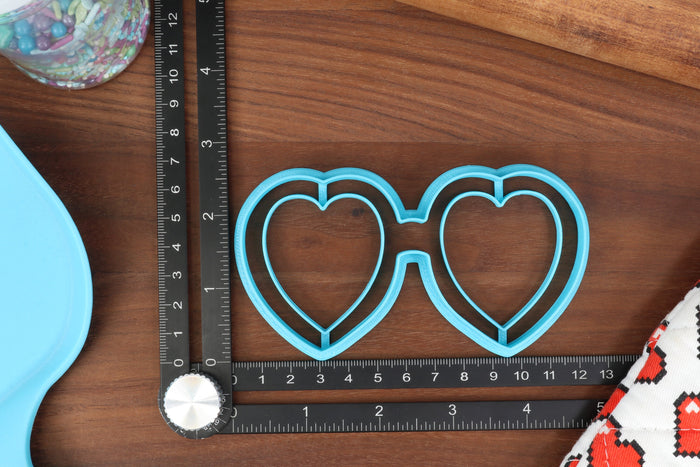Sensational 60's Cookie Cutters - Groovy Word, Heart Sunglasses, Hippie Van, Lava Lamp, Peace Symbol - 60s Era Cookies Cutter