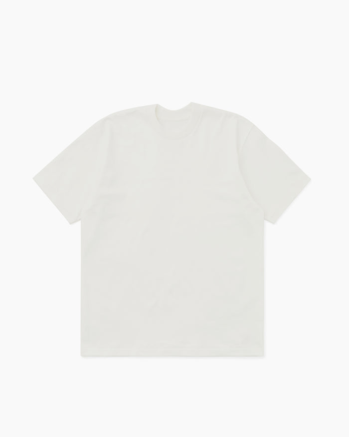Shiro 1P Crew Neck T-Shirt White